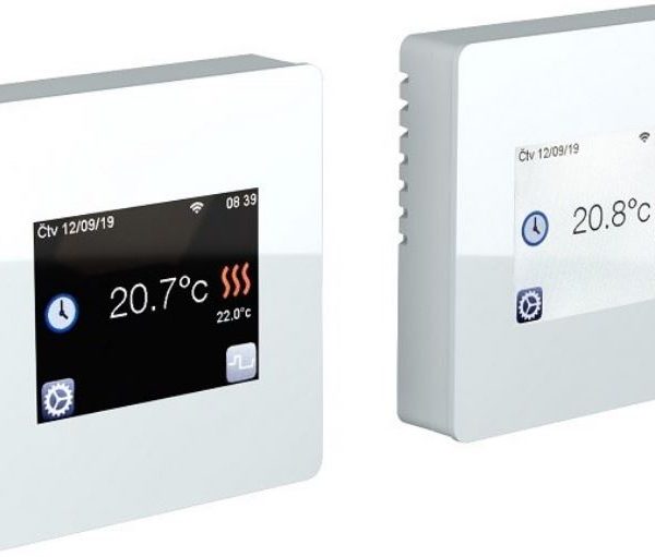 Fenix TFT WiFi Touch Floor Sensing Thermostat (White)