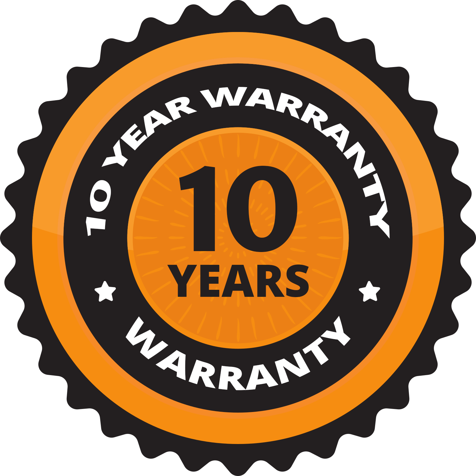 Flexel 10 Year Warranty