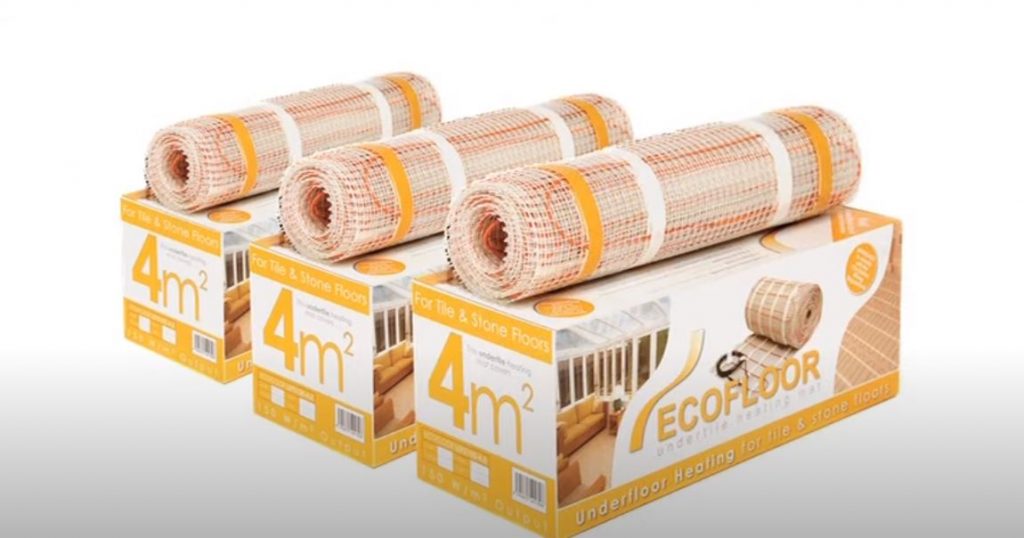 ECOFLOOR Underfloor Heating Mat Installation